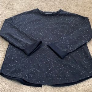 Vince zipper back sweatshirt. Size S.